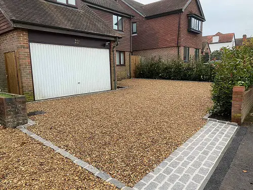 Small Gravel Driveway