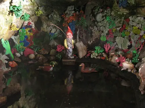 Amazing Handmade Gnome Garden Fishing Gnome