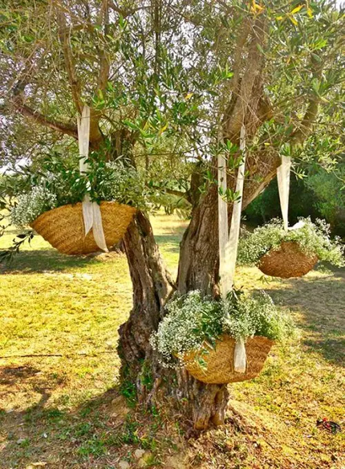 Hang Old Baskets