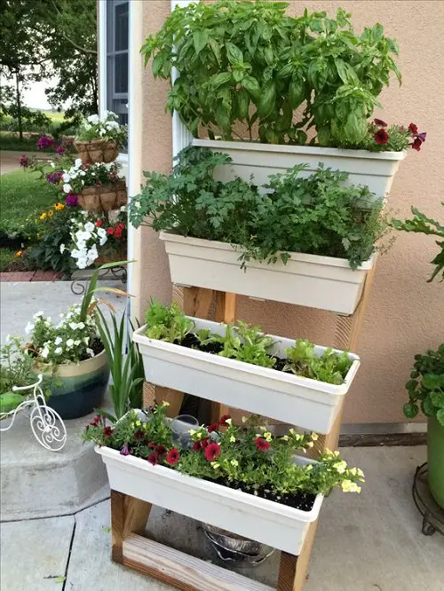 Ladder Herb Garden Ideas 21