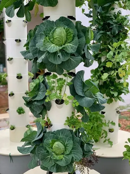 DIY Vertical Plant Tower Ideas1
