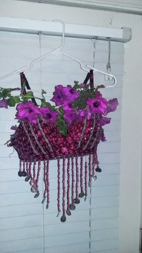 Bedazzled with Purple bra