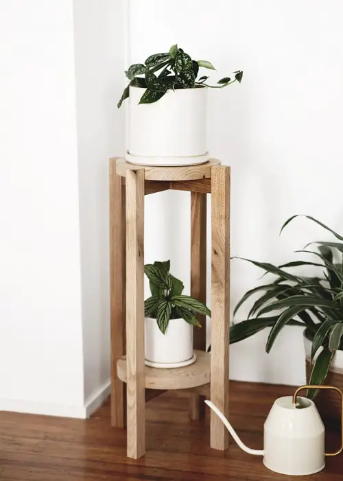 Wooden Plant Stand