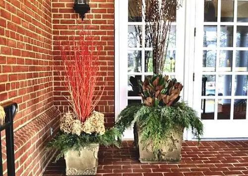 Porch Container Gardens