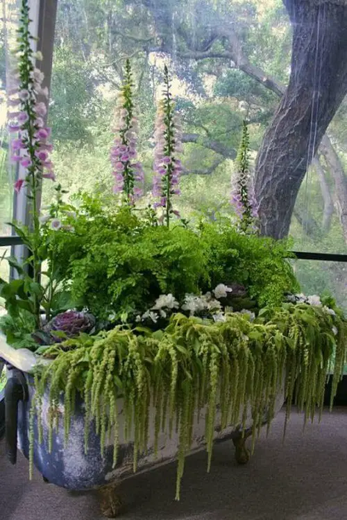 Bathtub Container Garden ideas