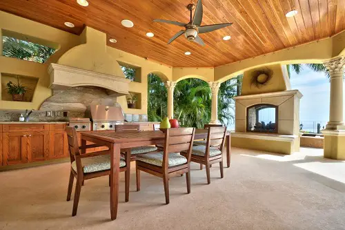 Wooden Furniture Outdoor Kitchen