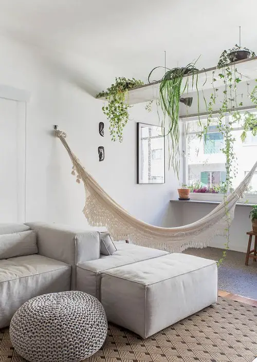 Vines Pots over a Hammock