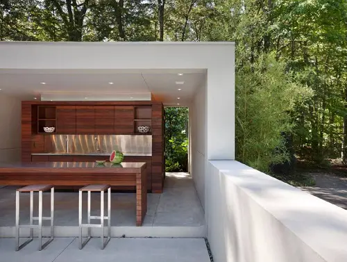 Boxy Outdoor Kitchen
