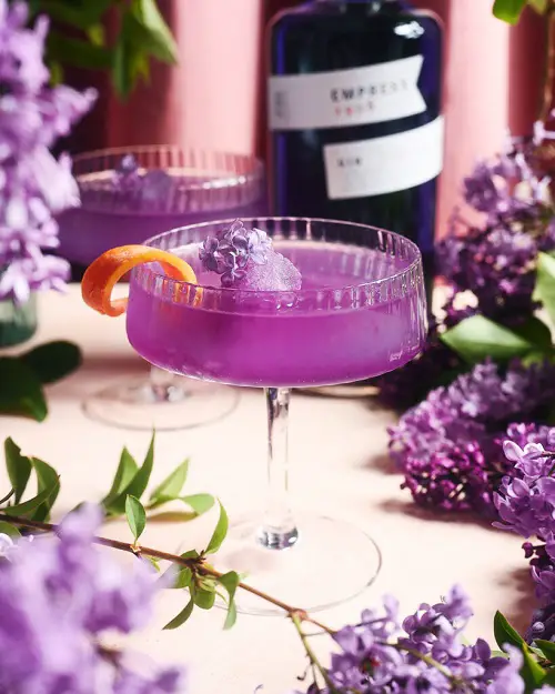 lilac Flowers for Cocktails