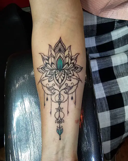 Mandala Lotus Tattoo