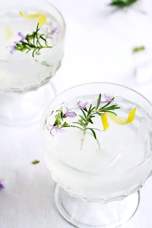 Edible Flowers for Cocktails