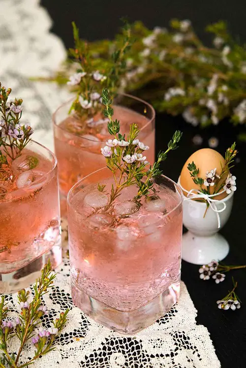 Amazing Cocktail-Inducing Edible Flowers