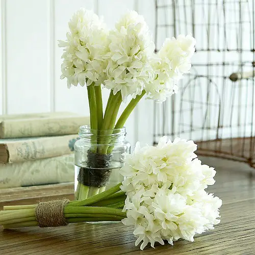 White Funeral Flowers
