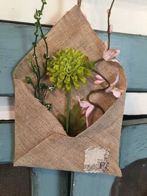 Burlap Projects for the Garden ideas