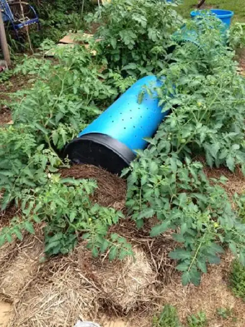 Horizontal Barrel with Drill Holes