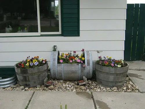 best Fantastic Whiskey Barrel Planters Ideas