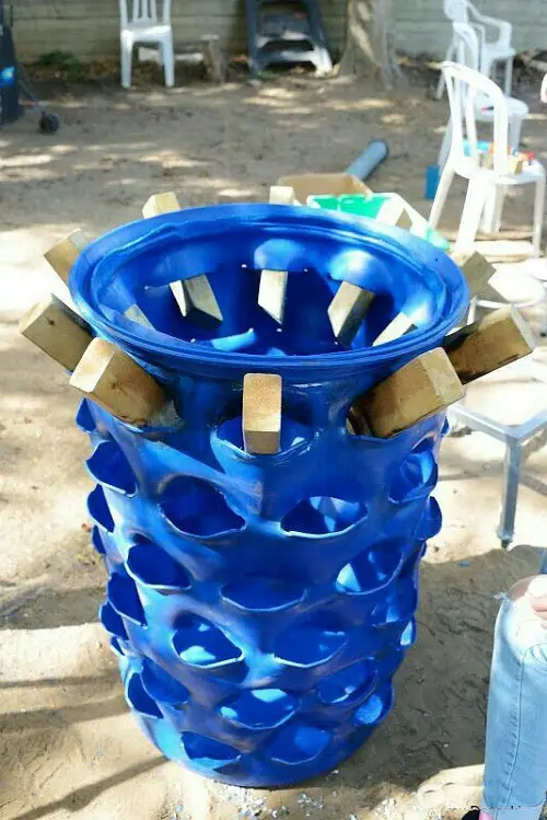 Cut a Plastic Drum to Grow Unlimited Food