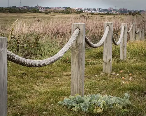 Rustic Rope Fence Ideas 