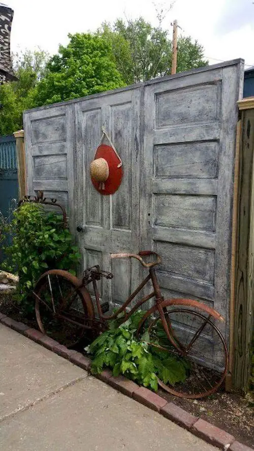 Old Doors and Windows Fence