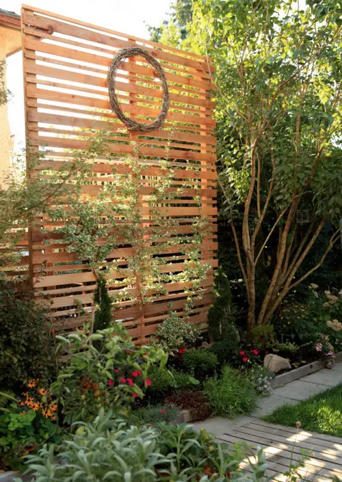 Backyard Fence Privacy Screen