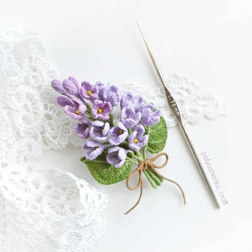 Crochet Lilac Free Patterns