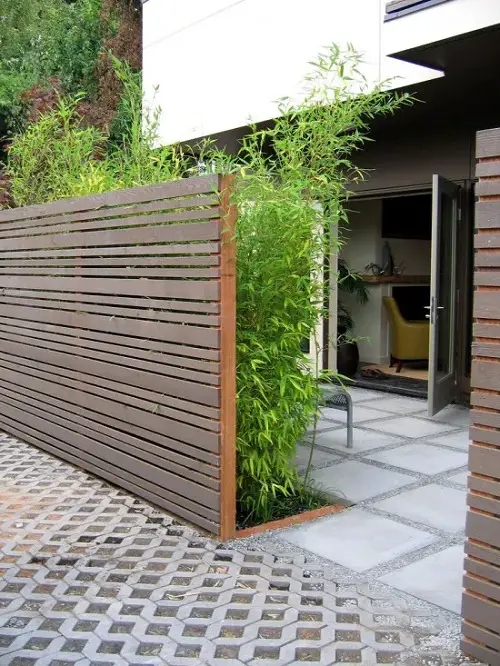 Horizontal Panel Fence