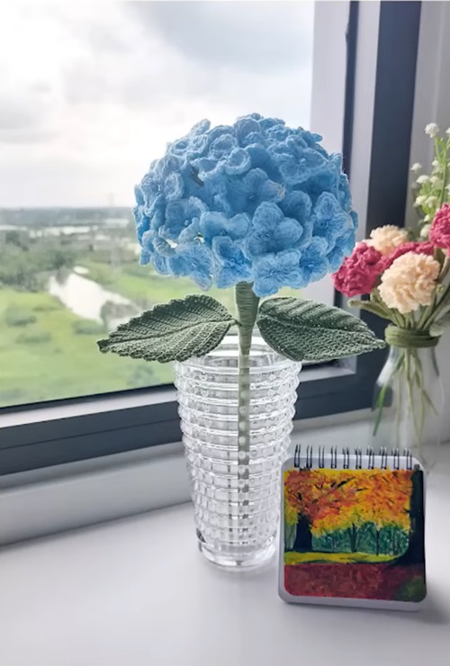 Free Hydrangea Crochet ideas