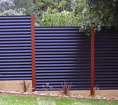 best Corrugated Steel Fence