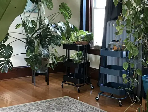 DIY Mobile Plant Stand Ideas 17