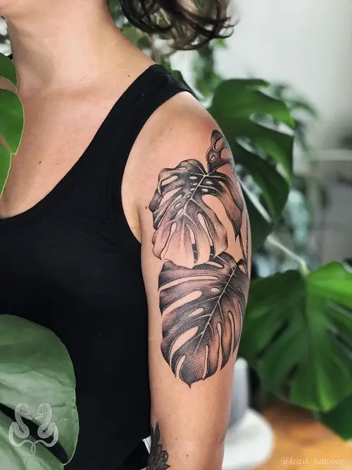 Sleeve of Green tattoo
