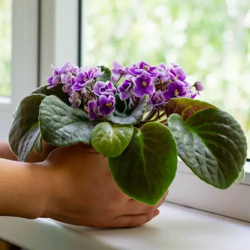 Check for Pests or Diseases to Force African Violets to Bloom 5