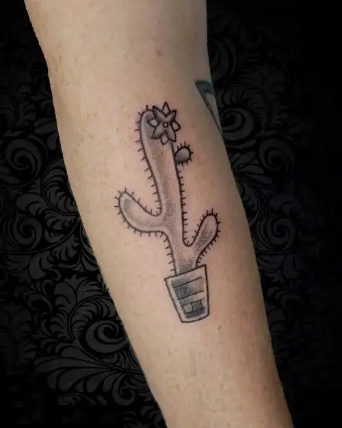 Cactus Tattoo Meaning and Ideas