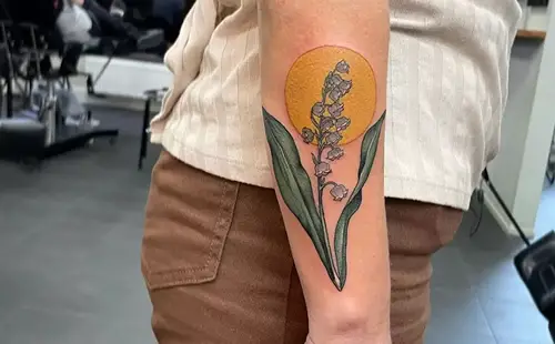 May Birth Flower Tattoo