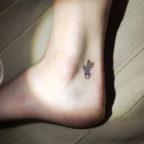 Mini Ankle Tattoo