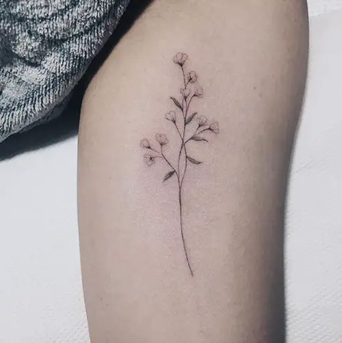 Minimal Tattoo Pink