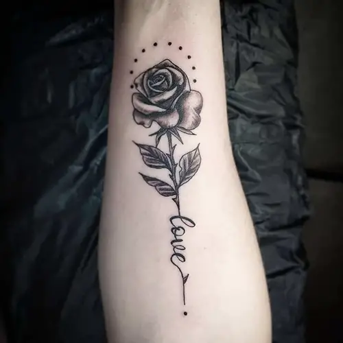 Rose and Looove tatt