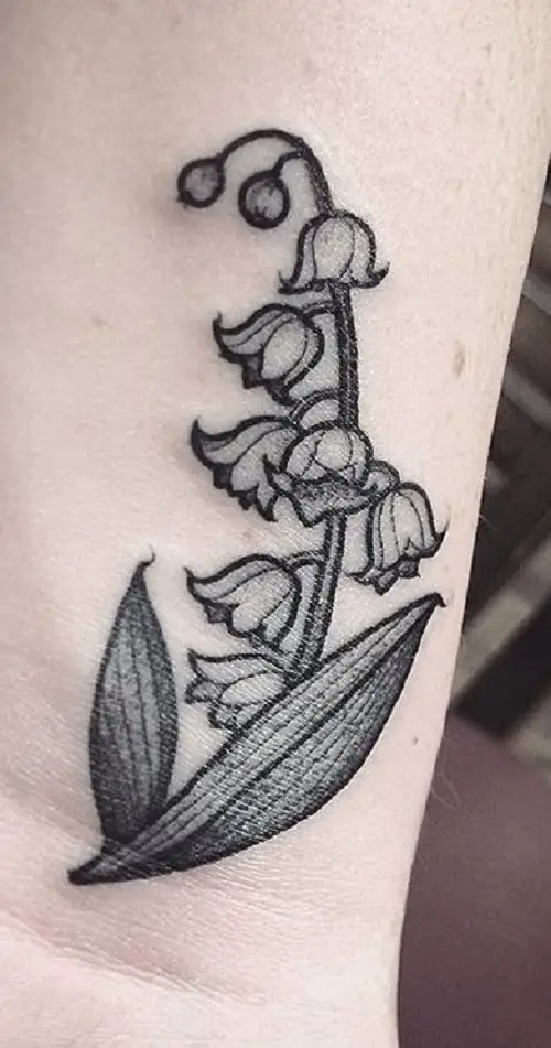  Lily of the Valley Tattoo Meaning and Ideas