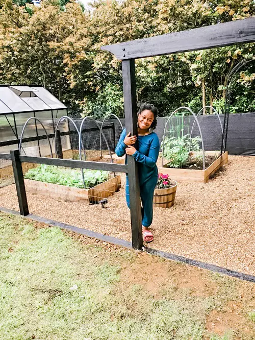 Vegetable Garden Arbor Fence Ideas
