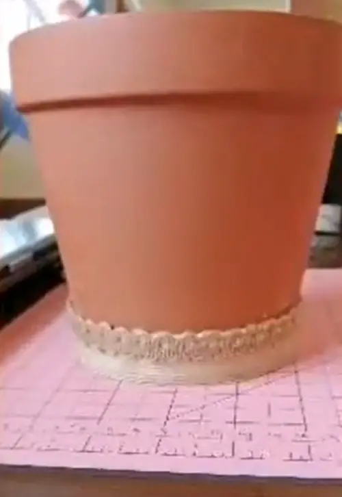 Mason Jar Lid Saucer for plant