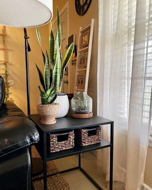 Diy Metal Plant Stand with a Shelf