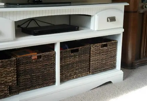 Cheap TV Cabinet as dresser