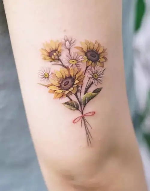 Creative April Birth Flower Art