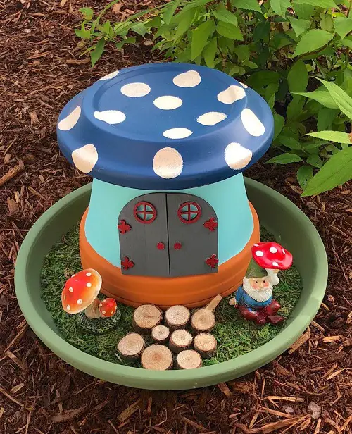 Fairy Garden from Terra Cotta Pots