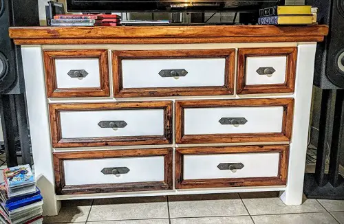 From Dresser to Farmhouse TV Stand