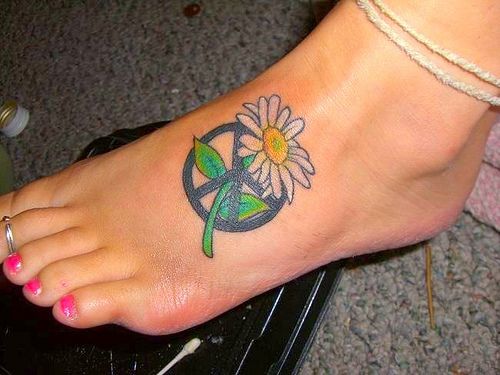 April Birth Flower Tattoo ideas