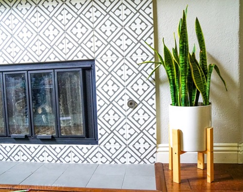 diy Stained Wood Plant Stand