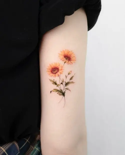 Personal Daisy Touch april tatttoo