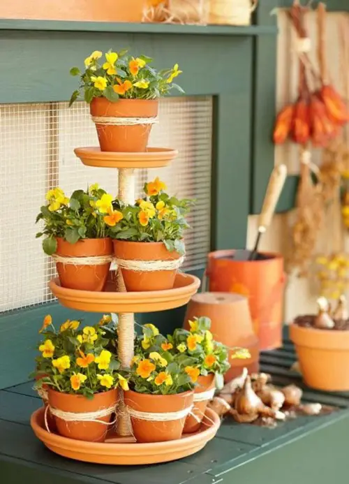 diy Terracotta Pot Stand
