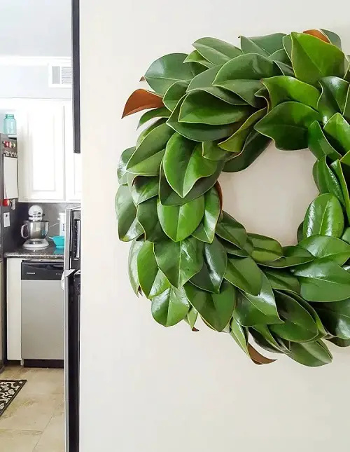Diy Fresh Magnolia Wreath