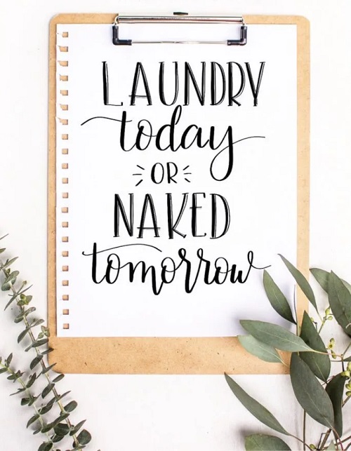 Fun Laundry Sign